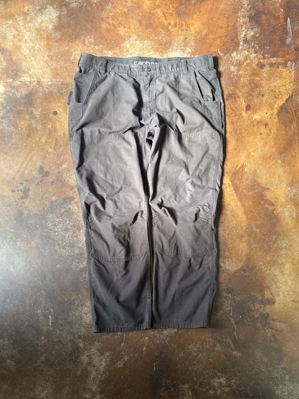 Carhartt Steel Rugged Flex Relaxed Fit Double-Front Utility Work Pants